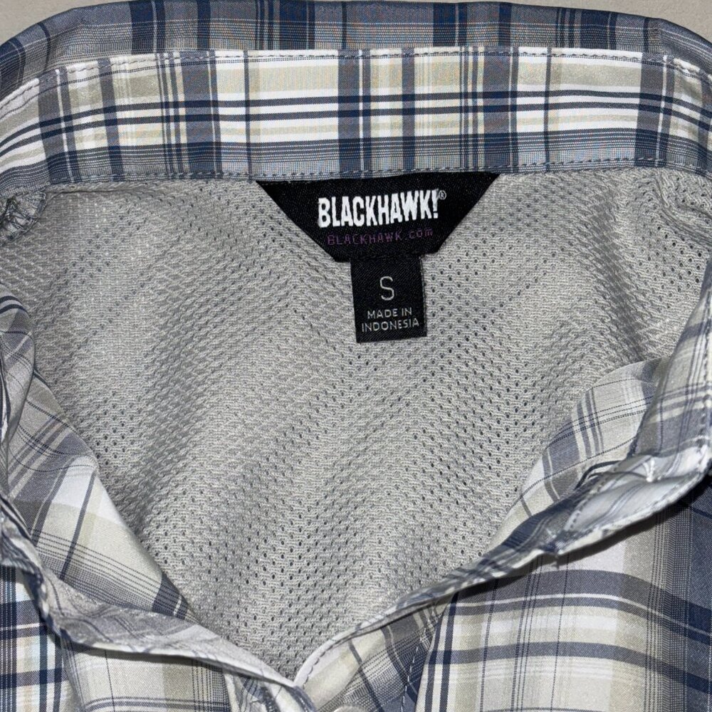 Blackhawk! Strenia Women’s Plaid Tactical Short Sleeve Shirt Zip Pockets Small - Picture 8 of 14